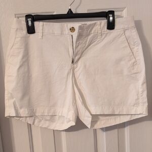 Old Navy Chino White Shorts Pnk2